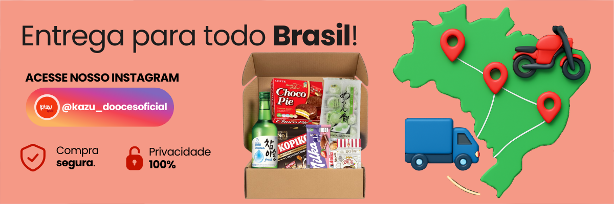 Entrega para todo o Brasil