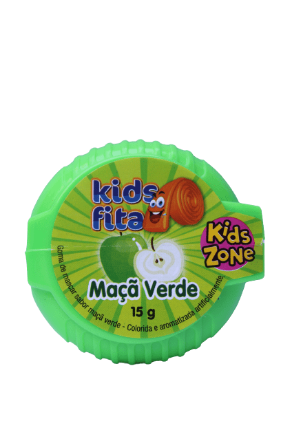 Goma de Mascar Fita sabor Ma Verde Kids Zone 15g