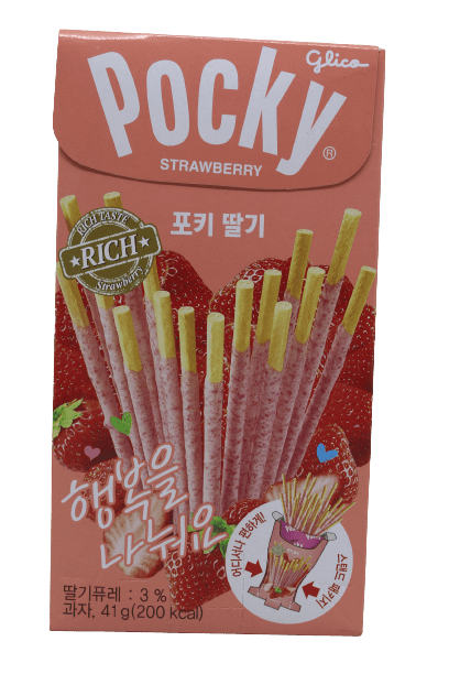 Pocky Biscoito sabor Morango 41g