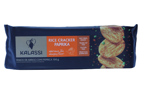 Snack Rice Cracker Paprika Kalassi 100g