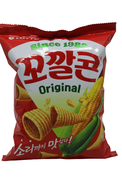 Salgadinho Coreano Corn Snack Original 67g.