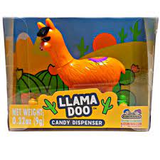 Dispenser Candy Balas Llma Doo Laranja 9g