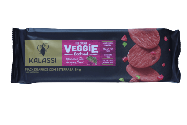 Snack Rice Cracker Beterraba Kalassi 100g