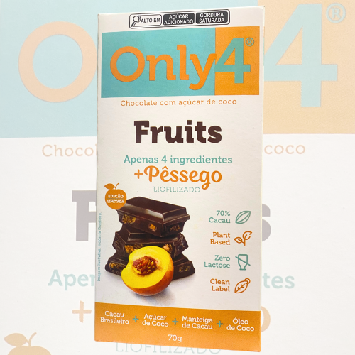 Only4 Fruits +P�ssego Liofilizado 70G