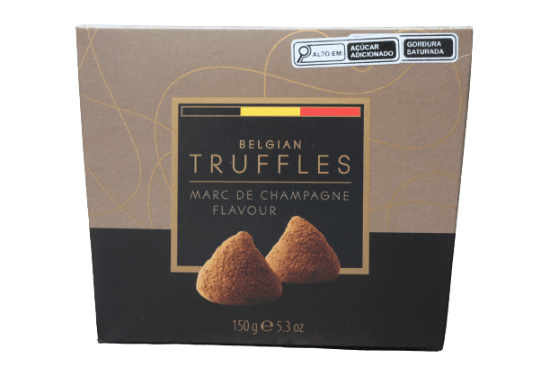 Trufas Belgas sabor Champagne 150g