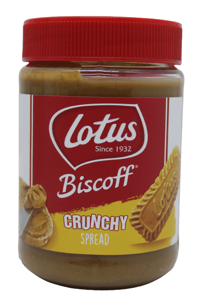 Pasta Biscoff Crunchy Spread Lotus 380g