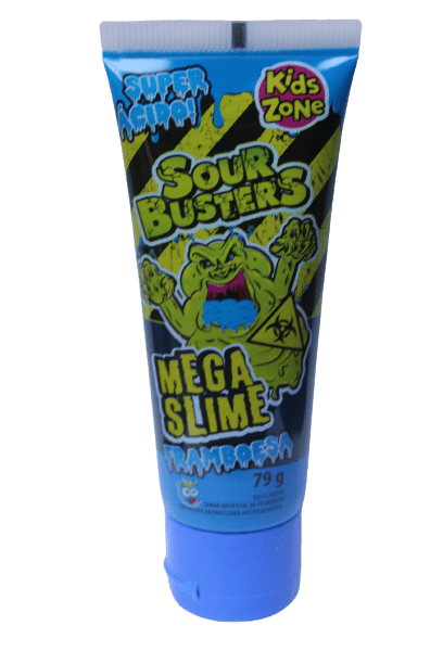 Bala Lquida cida Framboesa Sour Busters 79g