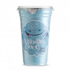 Algodo Doce Azul Sabor Tutti Frutti 35g