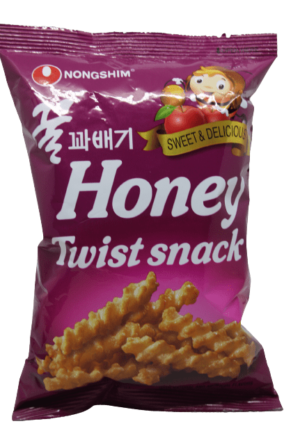 Salgadinho Coreano Honey Twist Snack 75g.