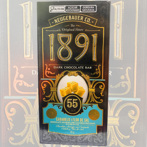 Neugebauer Co. 1891 Caramelo e Flor de Sal 55% Cacau 90G