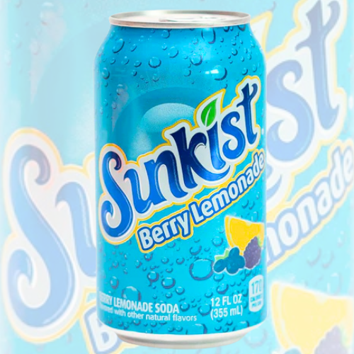 Refrigerante Sunkist Berry Lemonade 355ML