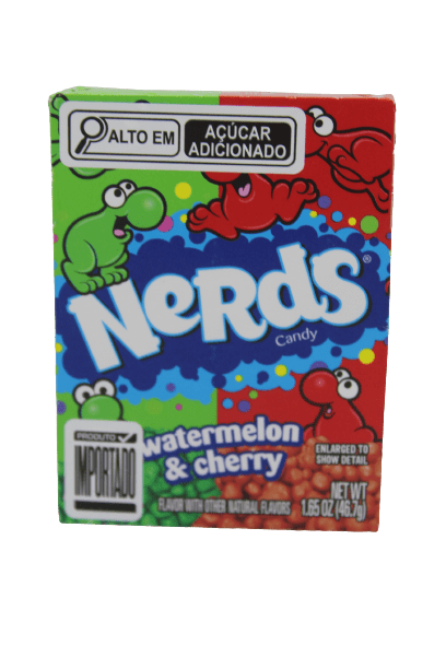 Bala Nerds Watermelon & Cherry USA 46,7 g