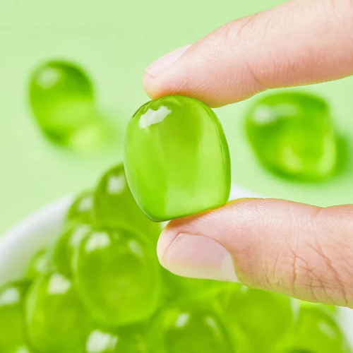 Bala de Goma 3D Sabor Uva Verde 75g