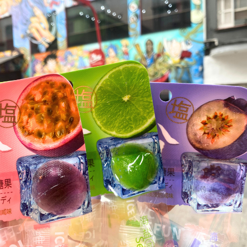 Bala Dura Sabor Menta e Lim�o com Sal Marinho 26G