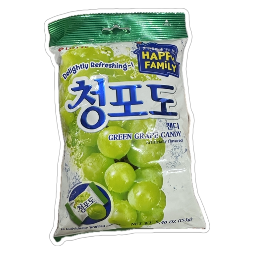Bala Sabor Uva verde 153g