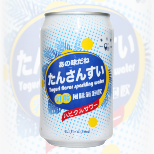 Refrigerante Sabor Iogurte Tansansui 330ml