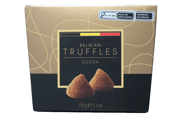 Trufas Belgas sabor Cacau 150g