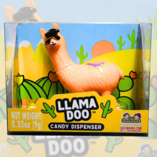Dispenser Candy Balas Llma Doo Laranja 9g