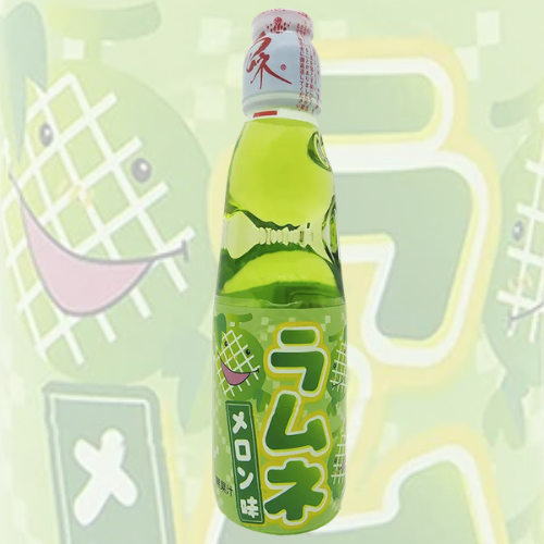 Hata Ramune Sabor Mel�o 200ML