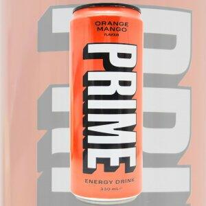 Energy Drink Prime Sem Acar Sabor Manga 330ml.