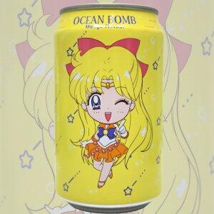 Bebida Gaseificada Saillor Moon Sabor Manga 330ml.