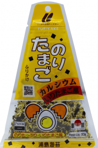 Furikake Tringulo Alga Marinha Nori e Ovo 33g