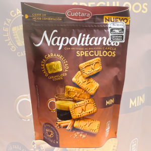 Biscoito Caramelizado Sabor Canela Napolitanas Cu�tara 150G
