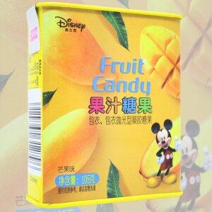 Mickey Mousse Bala De Frutas Sabor Manga 105g