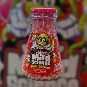 Bala Mad Science Mini Sabor Morango 80g