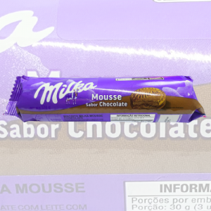 Choco Mousse Chocolate Biscoito Milka 124G