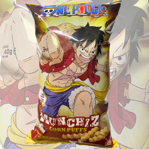 Salgadinho de Milho One Piece Sabor Cogumelo e Creme 40G