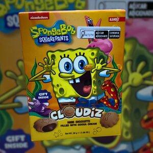Biscoito Bob Esponja  Sabor Creme de Cacau 30g
