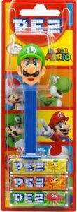 Pez Pastilha + Dispenser Super Mario Luigi 25,5g
