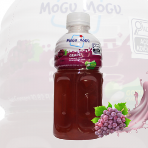 Suco de Fruta Sabor Uva com Nata de Coco Mogu Mogu 320ml