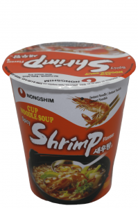 Cup Noodle Soup Shrimp Spicy Nongshim 67g