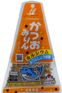 Furikake Tringulo Peixe katsuo e Mirin 30g