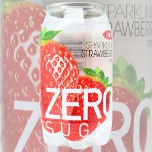 Sparkling Strawberry Drink Zero Sugar OKF 350ml