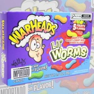 Bala cida Warheads Lil Worms 99g