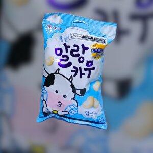 Bala Coreana Mastigvel sabor Leite 79g