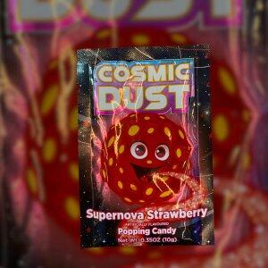 Bala Explosiva Cosmic Dust Morango 10g