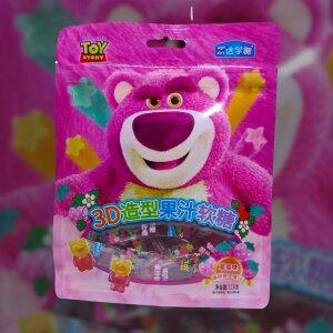 Bala de Goma Lotso sabor Morango 118g