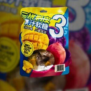 Bala de Goma Frutas 80g