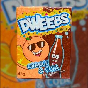 Bala Dweebs Laranja e Cola 45g