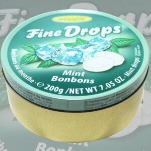 Bala Fine Drops Menta Woogie 200g