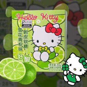Bala Hello Kitty sabor limao 55g