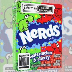 Bala Nerds Watermelon & Cherry USA 46,7 g