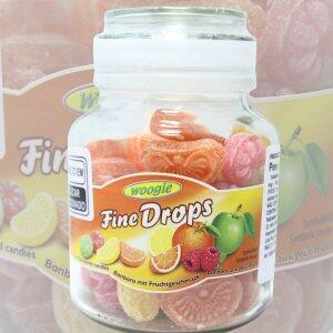 Balas Sortidas Fine Drops Woogie 300g