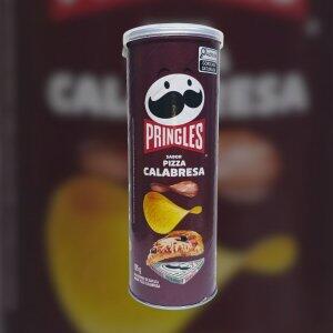 Batata Pringles Sabor Pizza Calabresa 105g