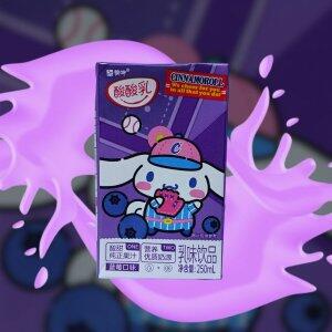 Bebida a Base de Leite Cinnamoroll Sabor Mirtilo 250ml