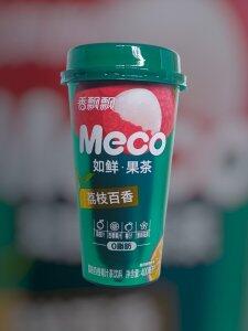 Bebida  De Ch Com Suco de Lichia e Maracuj Meco 400ml